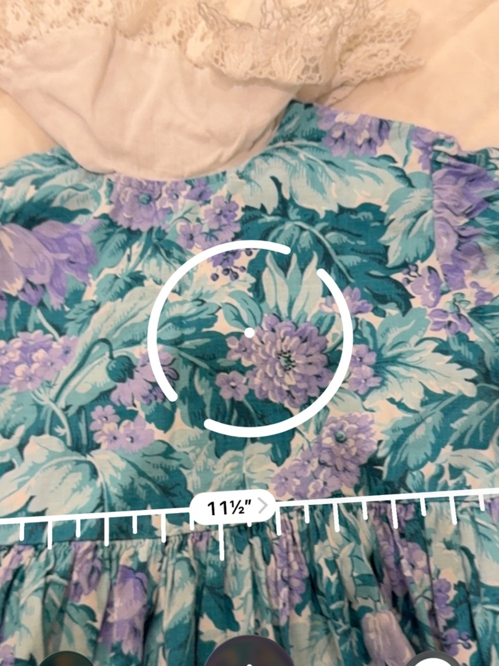 Caroline Classics Vintage Floral Dress size 4 - Picture 5 of 6